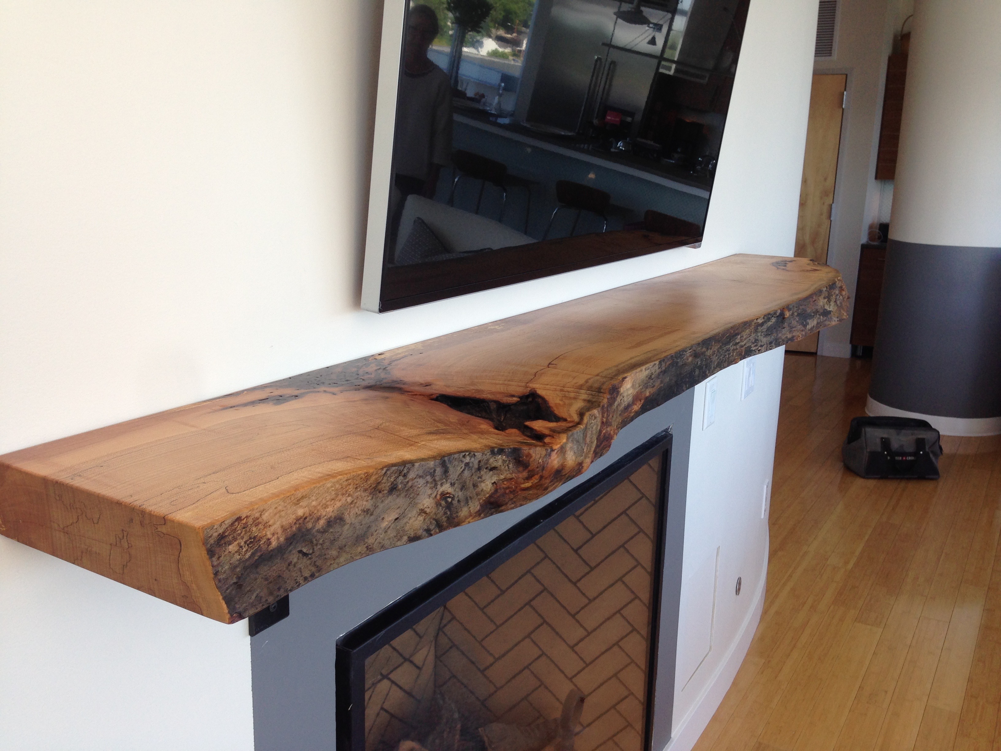 Sugar Maple Mantle « City Bench